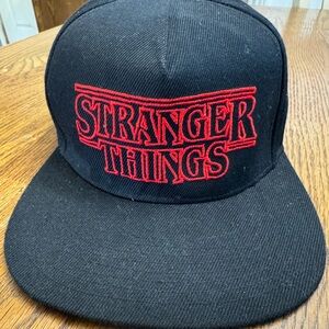 Stranger Things Black Cap